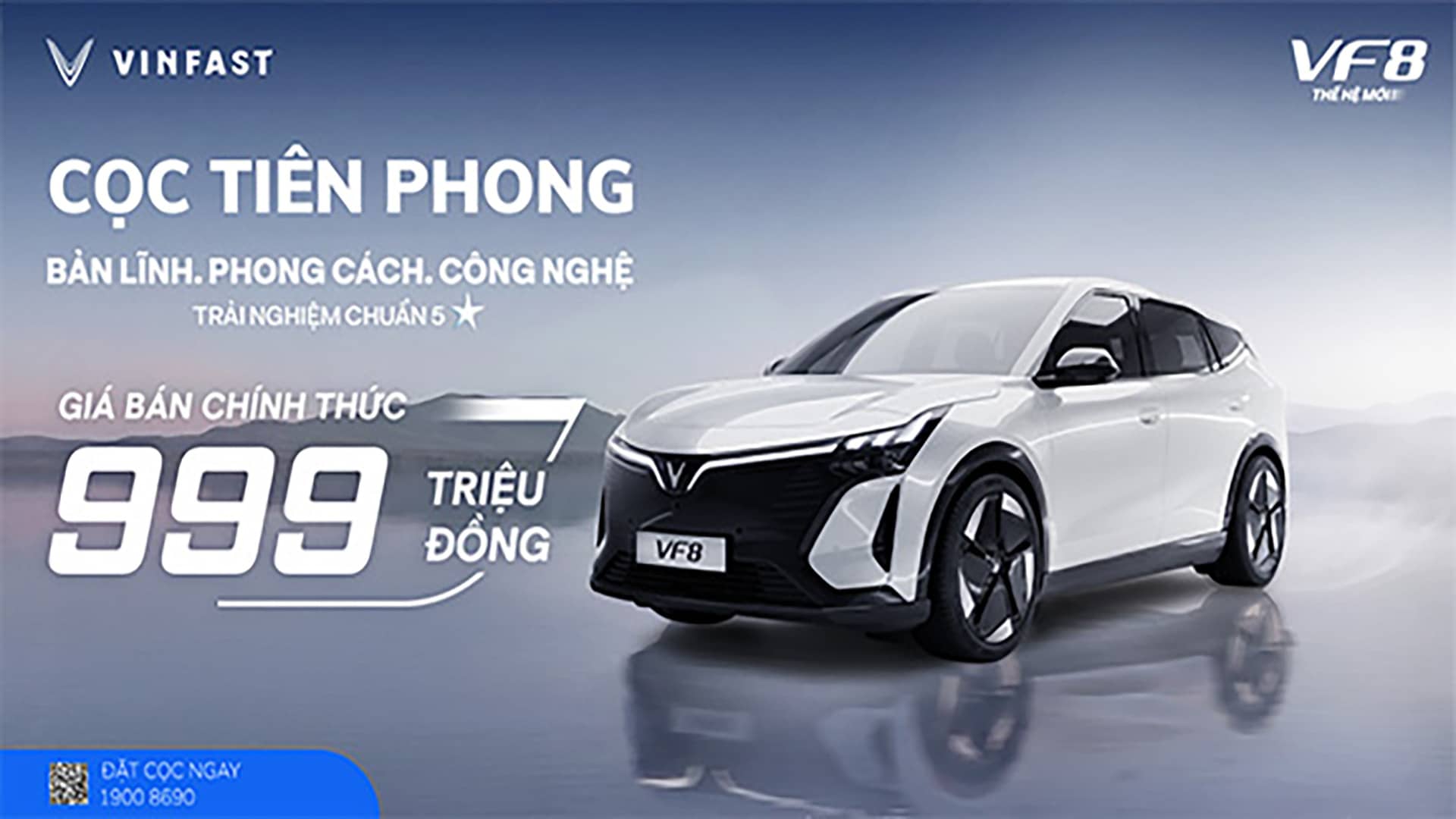 Cọc Tiên Phong VF8 Mới: Ưu Đãi 51 Triệu, Giá Còn 768 Triệu — Cơ Hội Chỉ Có Trong 8 Ngày 2026